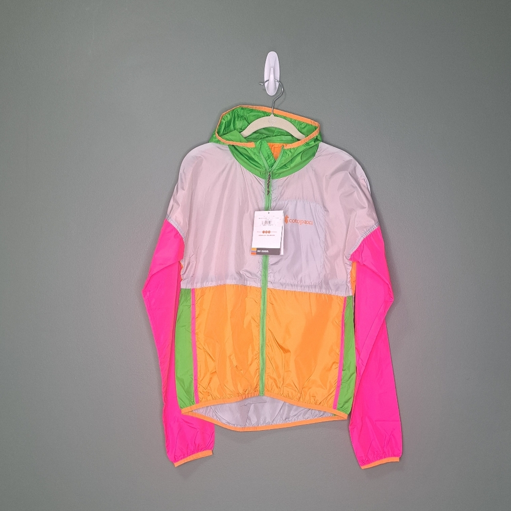 Cotopaxi Teca Full Zip Windbreaker Popsicle XS NWT